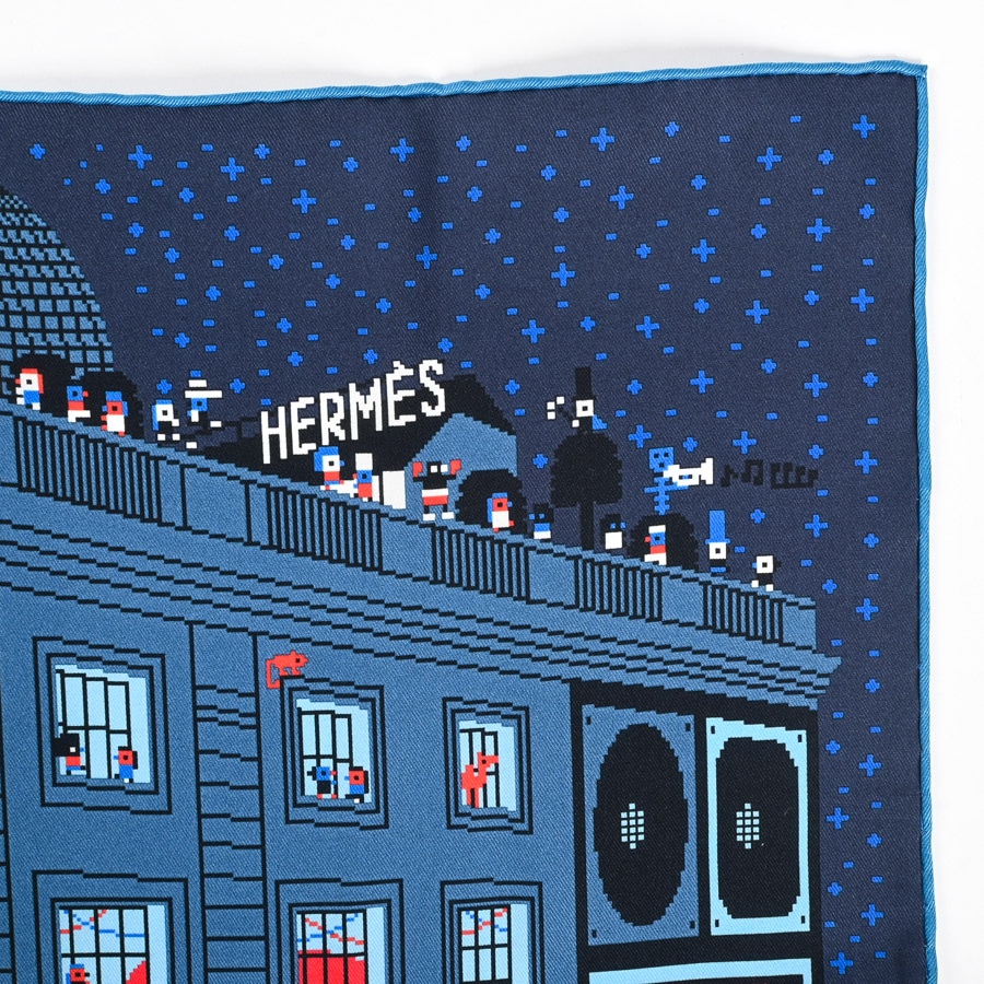 カレ45 | シルク | 未使用品| ユニセックス│エルメス 【公式