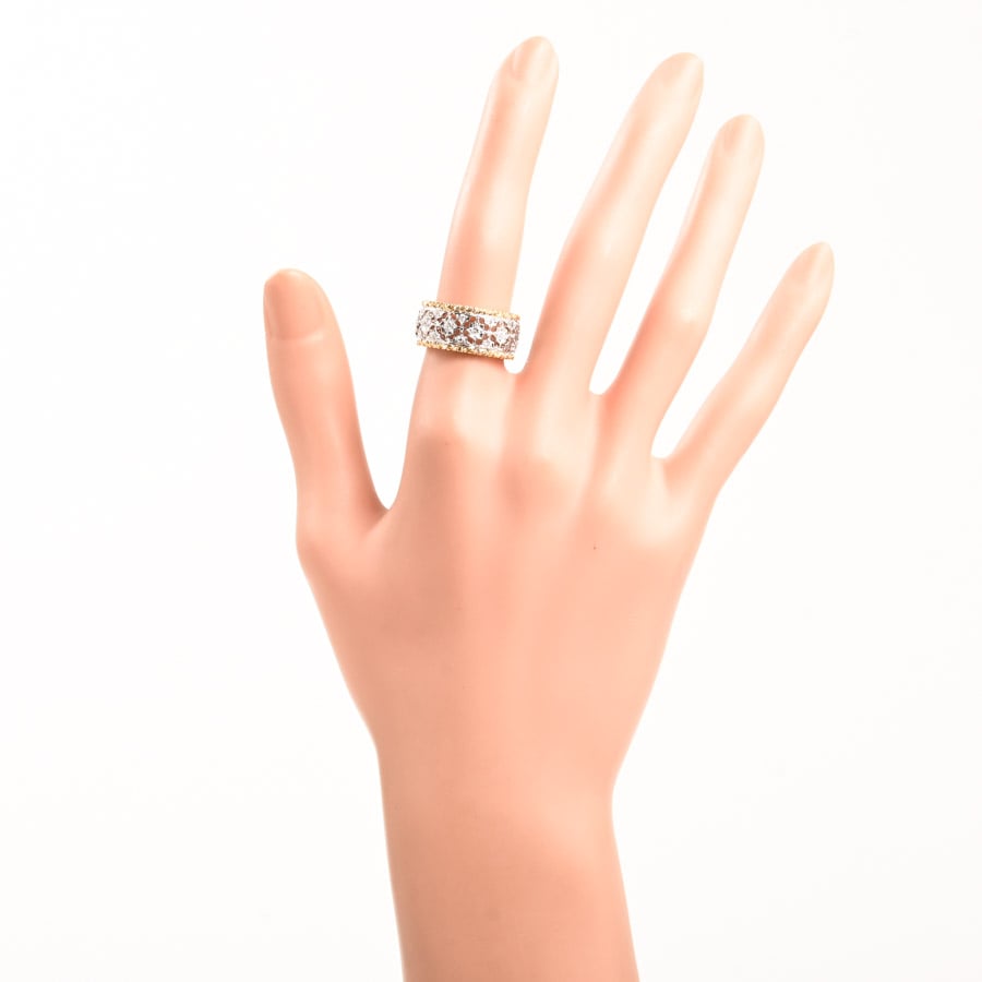 ダイヤ リング | K18YG/WG | 中古A品| レディース│ポンテヴェキオ