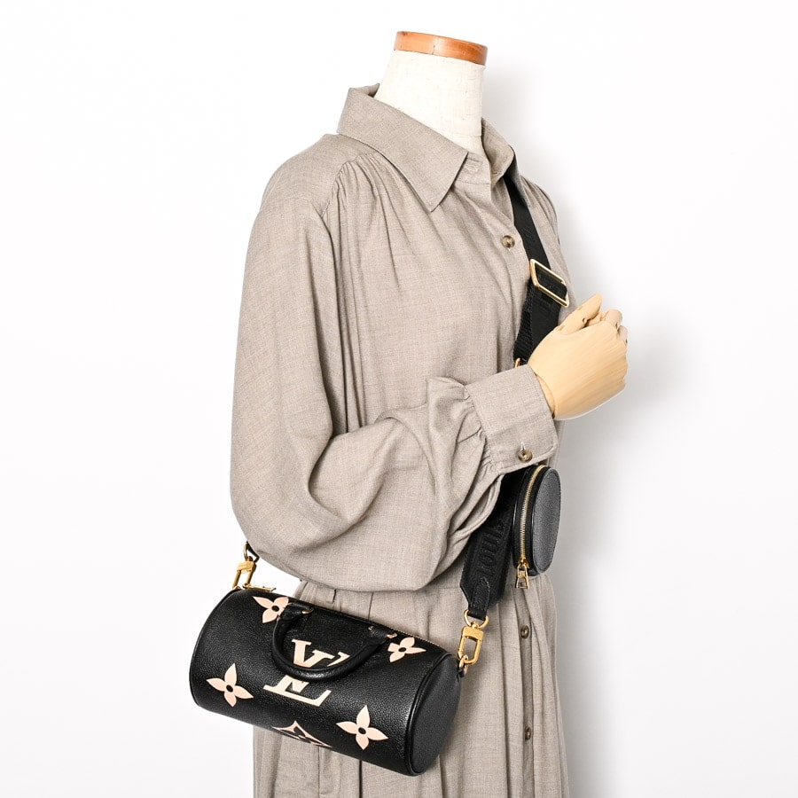 ルイヴィトン パピヨンBB M45980 6216321 ルイ・ヴィトン LOUIS VUITTON パピヨンBB M45980 ブラック ゴールド