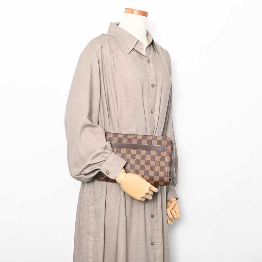 サンルイ(約W25xH16xD5.5cm ブラウン): ブランドバッグ【公式