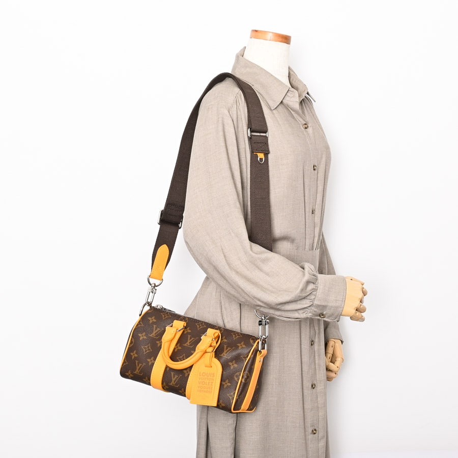 キーポルバンドリエール25(約W25xH14xD10cm(実寸) イエロー / サフラン