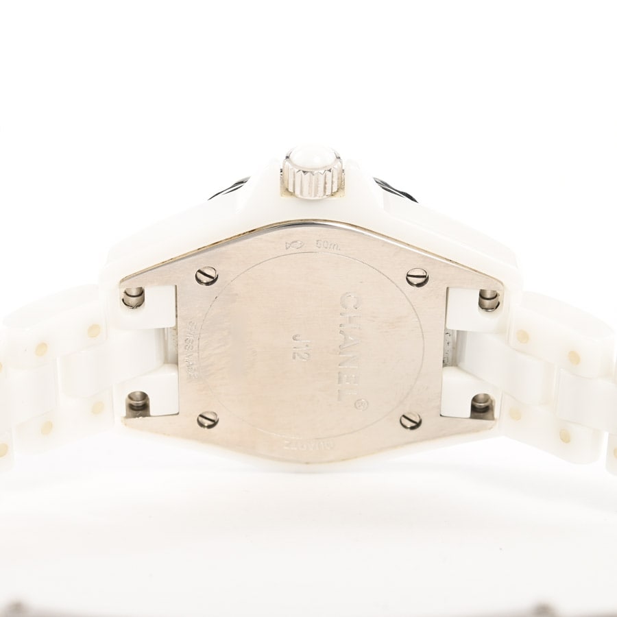 シャネル J12 29mm 29mm H2570 レディース 腕時計【Aランク】【中古】 中古)CHANEL シャネル J12 H2570 ホワイトセラミック ホワイトシェル 8