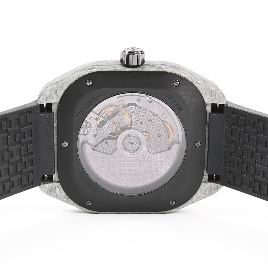 H08 38mm(ケース:約39mm(実寸) ブラック): ブランド時計【公式