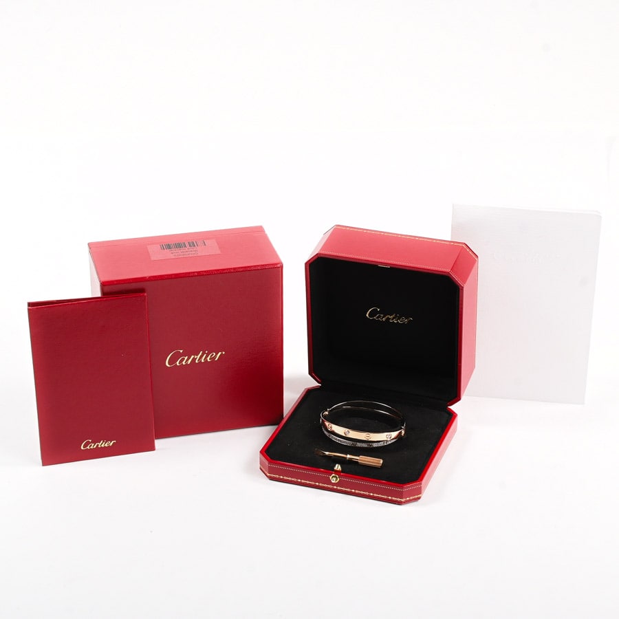 ラブブレス | K18WP | 中古A品| レディース│カルティエ 【公式