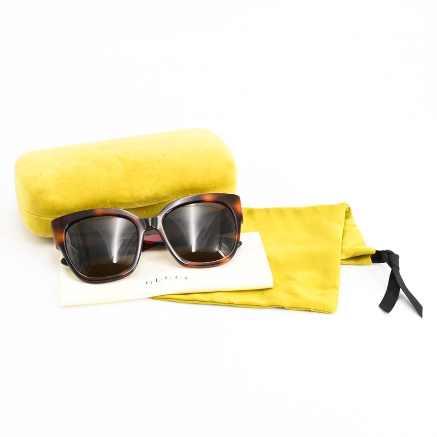 スクエアサングラス(ブラウン): ブランド小物【公式】ブランド品通販