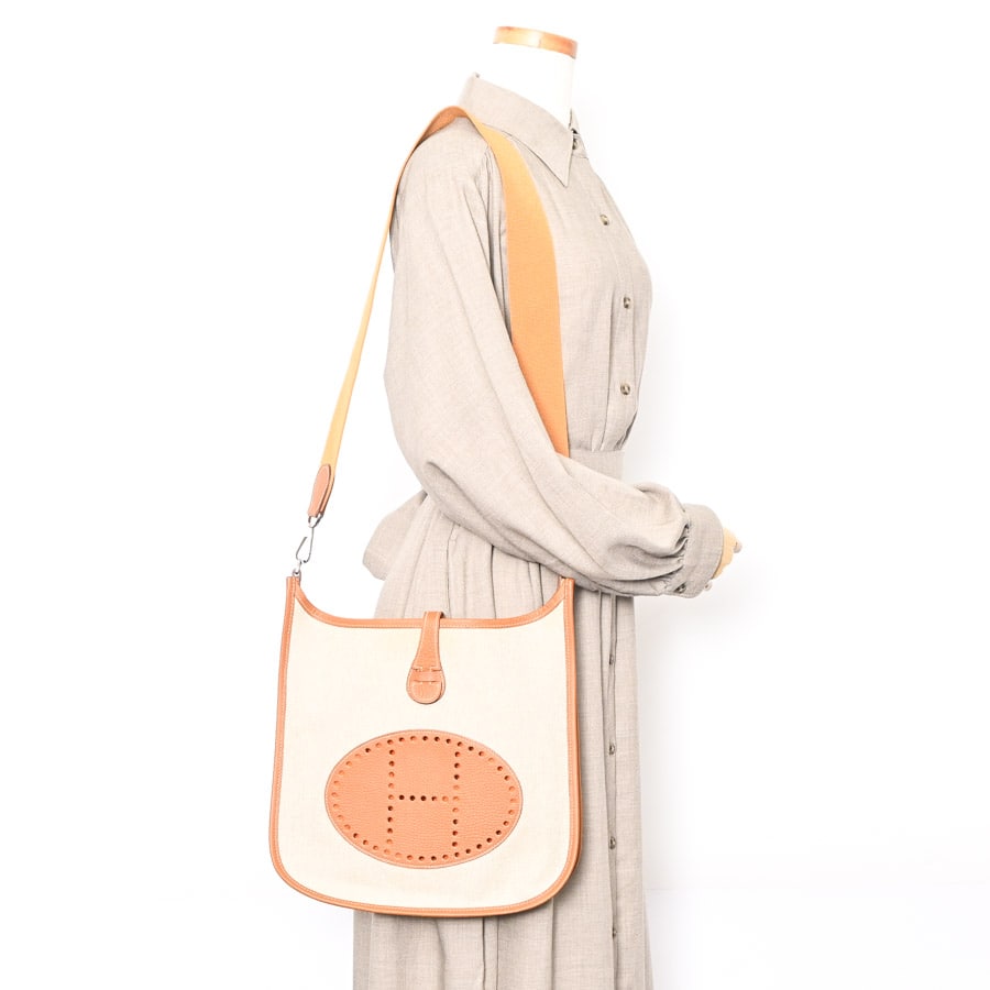 エルメス　エヴリン1　PMショルダーバッグ　トワルアッシュ 楽天市場】HERMES エルメス エヴリン エブリンI エブリン1 PM