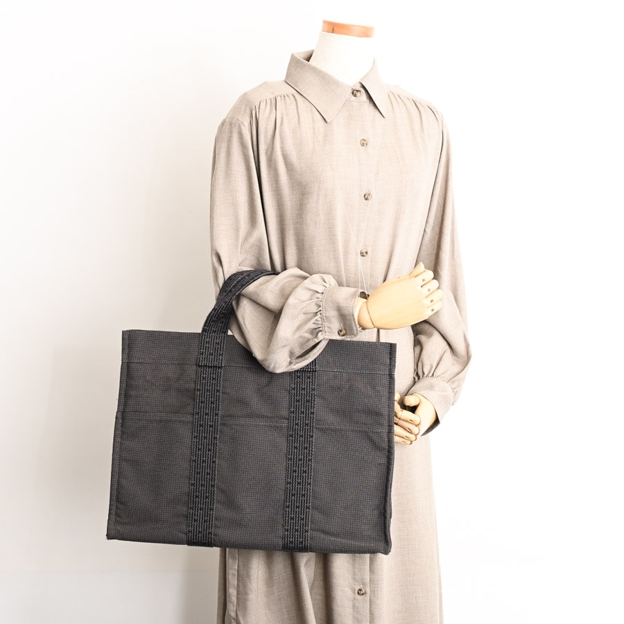 エールラインMM | トートバッグ | キャンバス | 中古A品| レディース