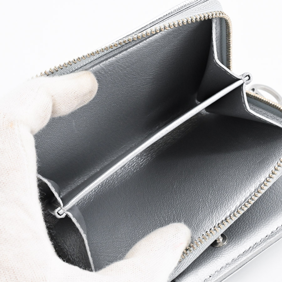 ポルトフォイユルー(約W11xH8cm(実寸) シルバー): ブランド財布【公式