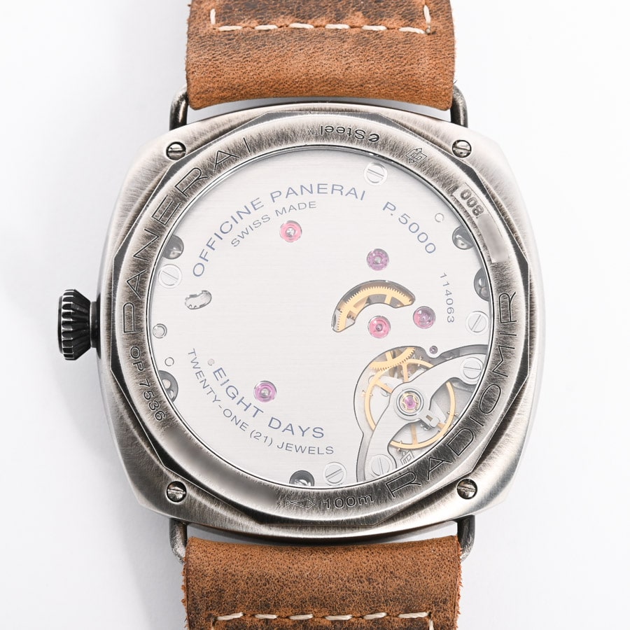 ラジオミール | PAM01347 | ステンレスPVD | 中古A品| メンズ