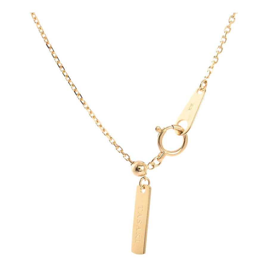 タサキ　K18 ガーネットストーン ネックレスチャーム　ペンダントトップ ガーネット ネックレス | K18イエローゴールド | 中古A品| レディース