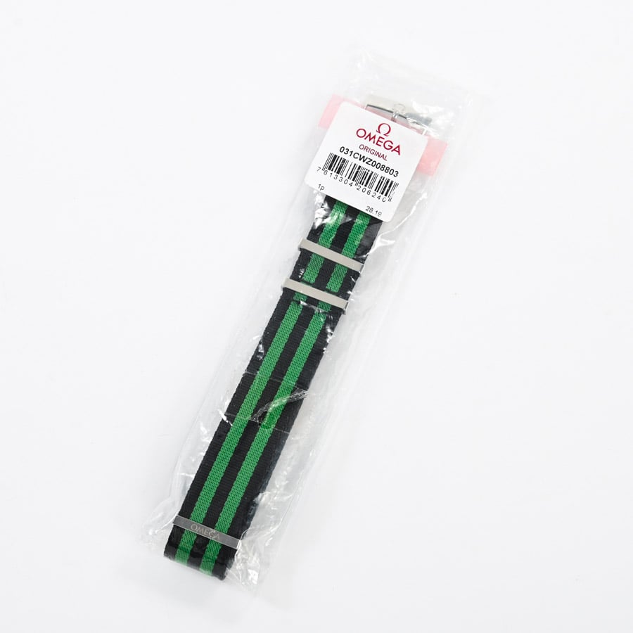 【ほぼ未使用】OMEGAオメガ 純正 NATOストラップ 19-20mm オメガ | NATOストラップ 19-20mm | 031CWZ008803 | 未使用品