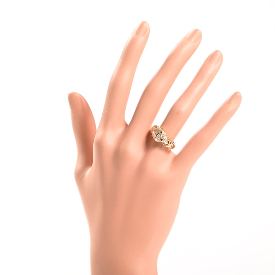 BVLGARI ブルガリ ナチュラリア リング K18 YG K18WG
