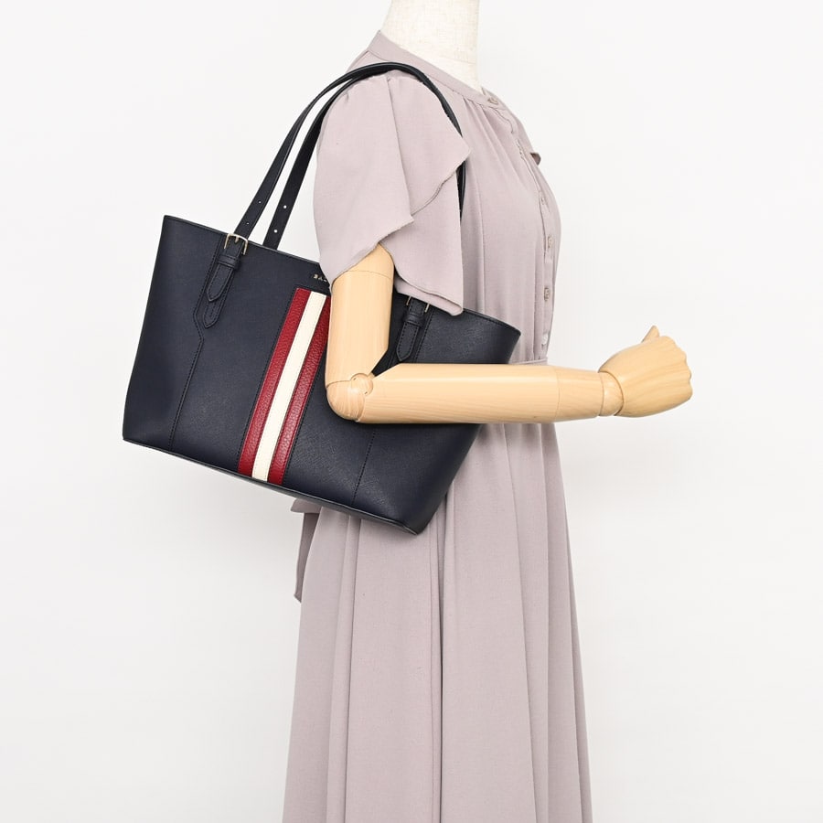 BALLY フォーマル ハンドバッグ チェーンハンドル ボルドー 仏製