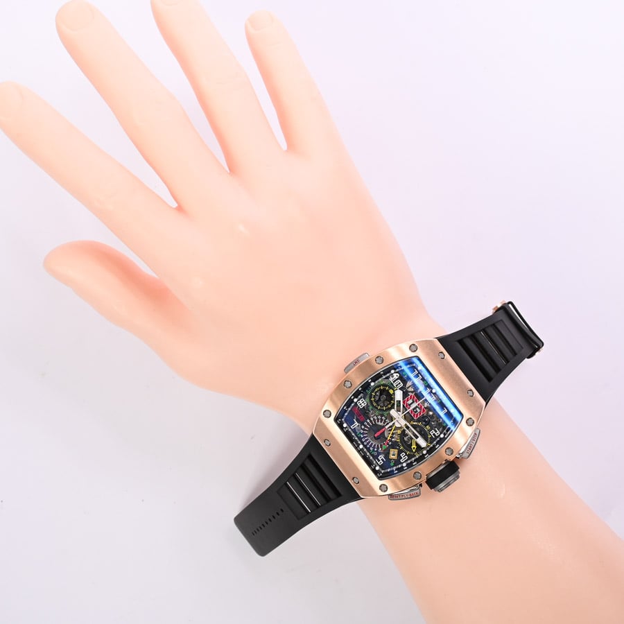 フライバック クロノグラフ | RM11-02 | ローズゴールド | 中古A