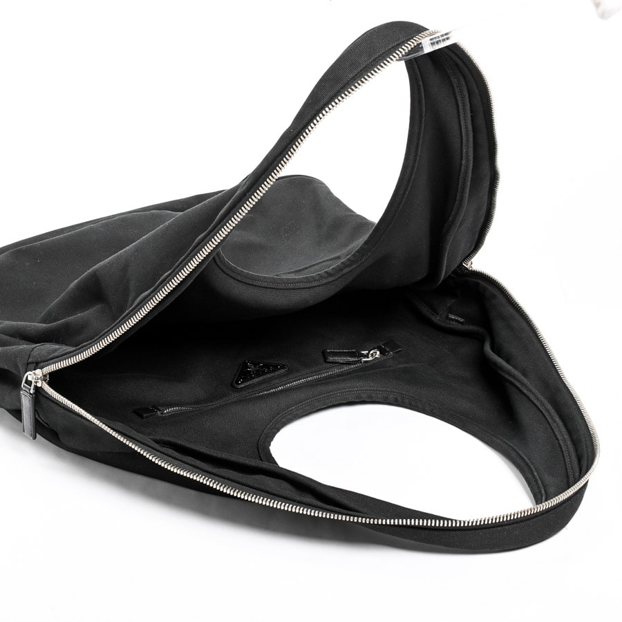 PRADA キャンバストートバッグ　2VY005 正規品 PRADA CANVAS HOBO BAG TOTE プラダ キャンバス トート