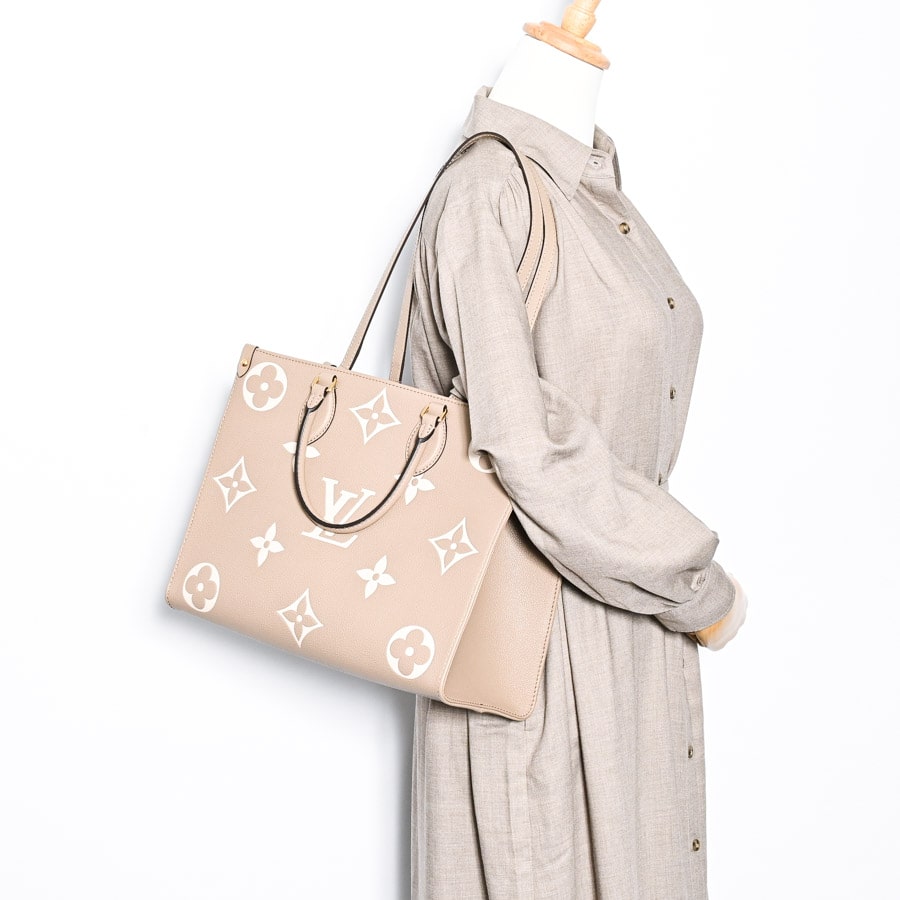 オンザゴーMM(約W35xH27xD14m トゥルトレール/クレーム): ブランド  