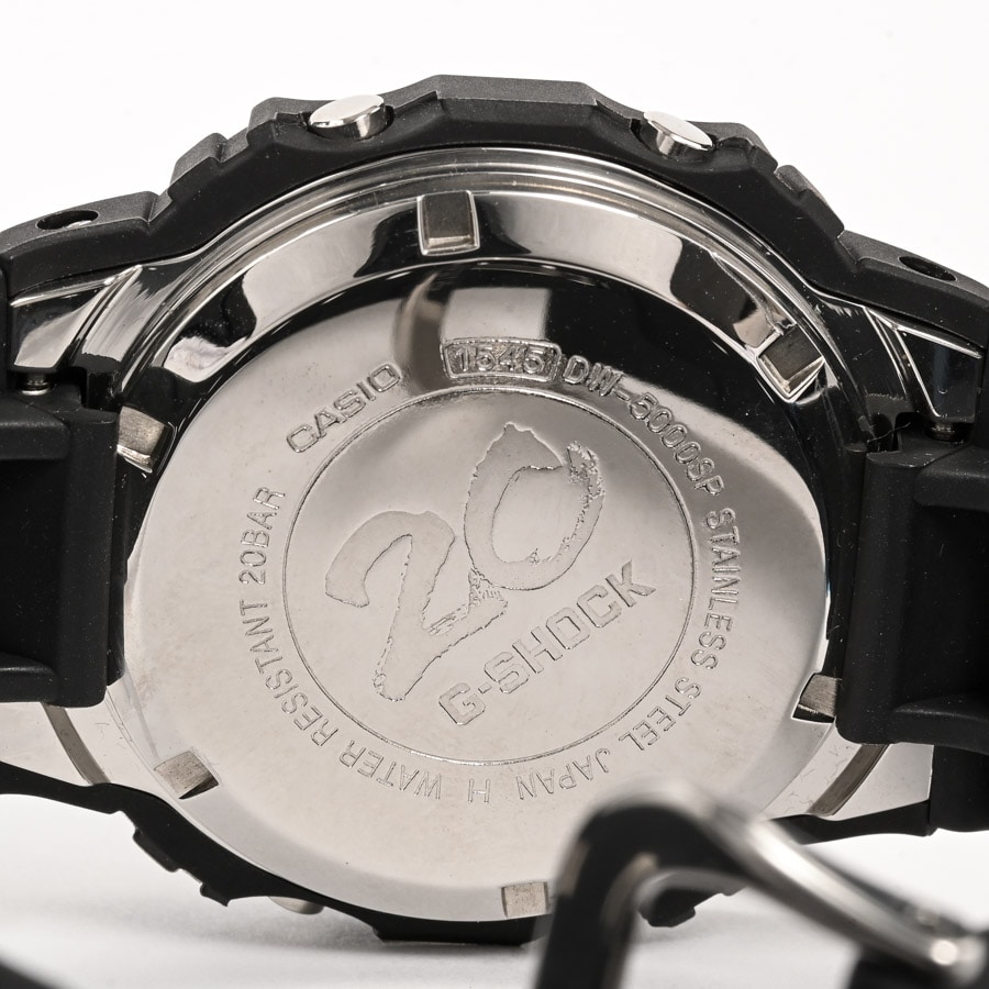 G-SHOCK 20周年記念モデル | DW-5000SP-1JR | ステンレス | 中古A品