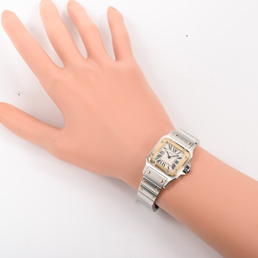 サントスガルベSM | W20012C4 | ステンレス/イエローゴールド | 中古A