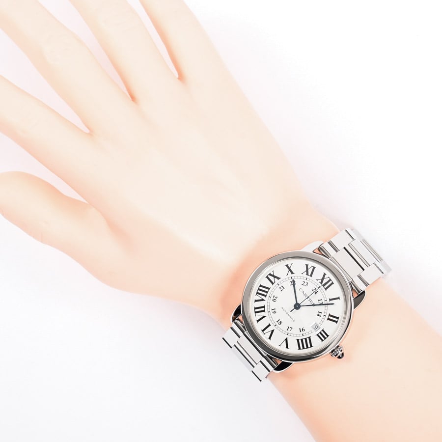 ロンドソロXL | W6701011 | ステンレス | 中古A品| メンズ│カルティエ