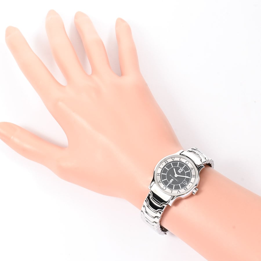 ソロテンポ | ST29S | ステンレス | 中古A品| レディース│ブルガリ