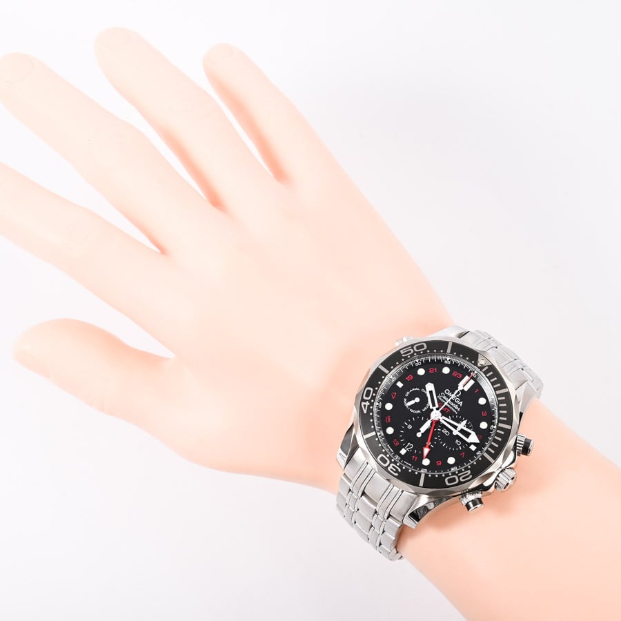 シーマスター ダイバー 300M コーアクシャル GMT クロノグラフ