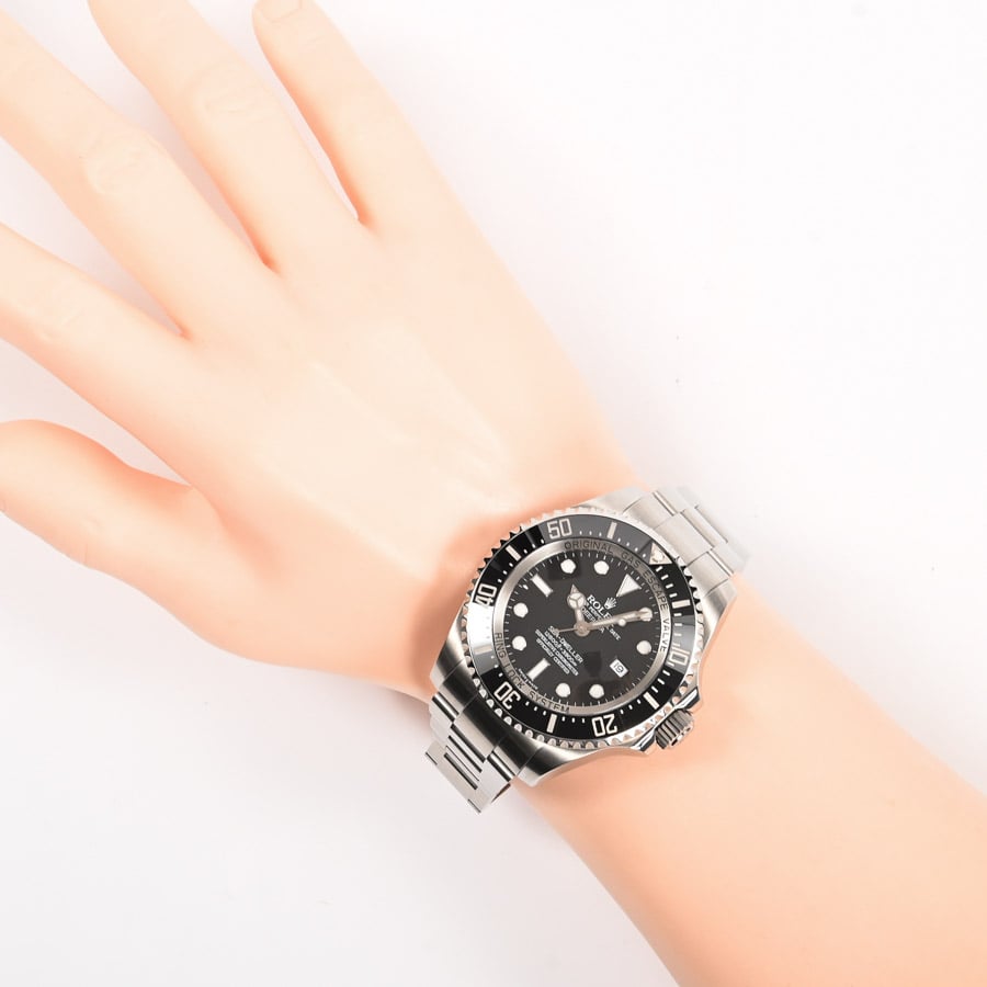 ディープシー(ケース:約44mm/ブレスサイズ:約20cm ブラック): ブランド