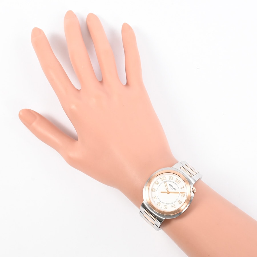 エルメス カットGM | SD1.520 | ステンレス/ピンクゴールド | 中古A品