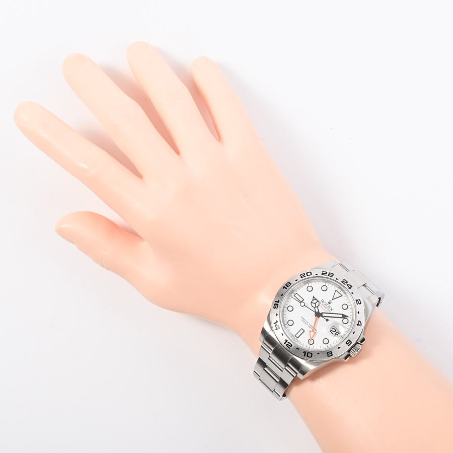 エクスプローラー2(ケース:約42mm/ブレスサイズ:19 ホワイト