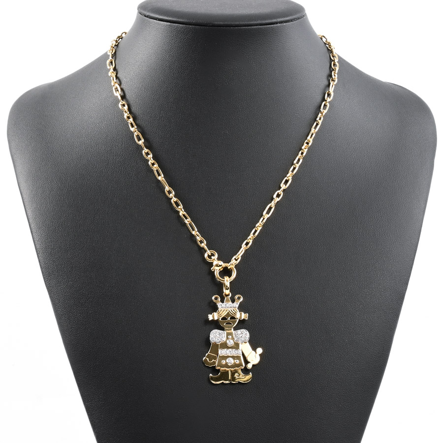 クィーン | K18YG/WG | 中古A品| レディース│ポメラート 【公式