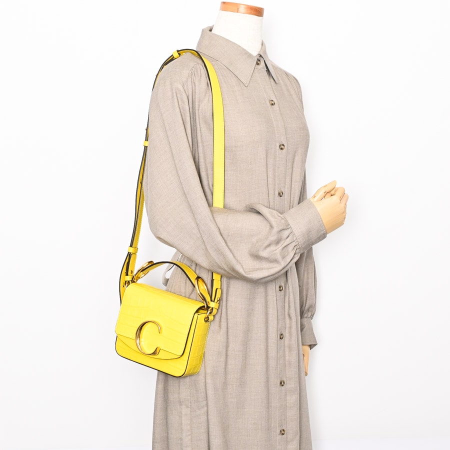 クロエ Cショルダーバッグ  6230287 Cショルダーバッグ | ショルダーバッグ | 型押しレザー | 中古AB品