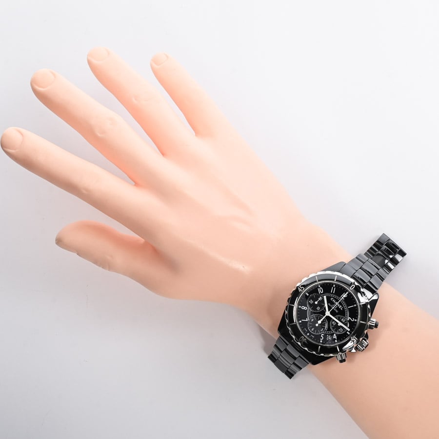 J12 クロノグラフ 41mm(ケース:約41mm/ブレスサイズ:約18.5cm ブラック