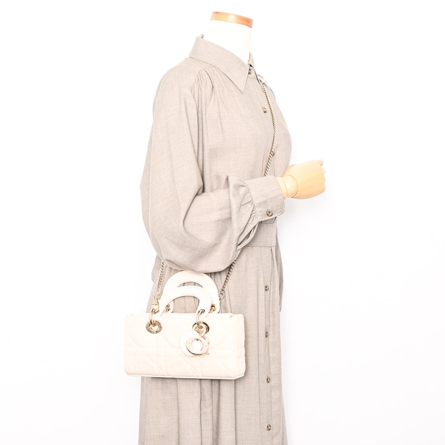 美品☆彡　レディディオール　スモール レディディオールD-Joyスモール | ハンドバッグ | キャンバス | 中古A