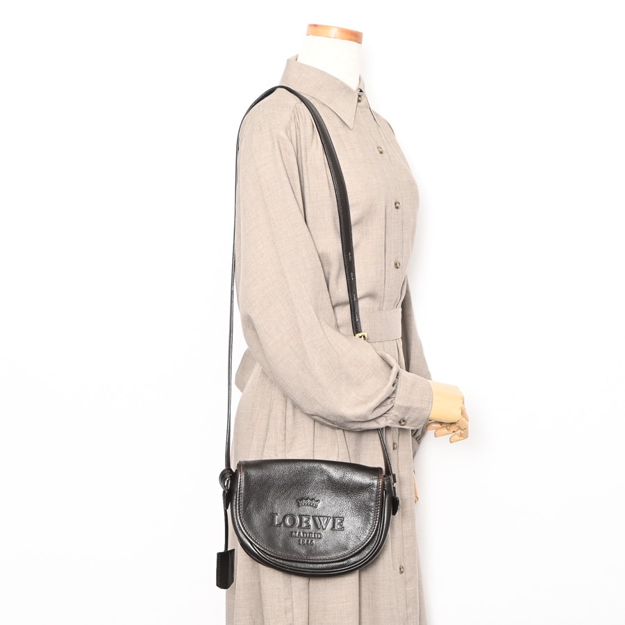 ヘリテージショルダー | ショルダーバッグ | 型押しレザー | 中古B品