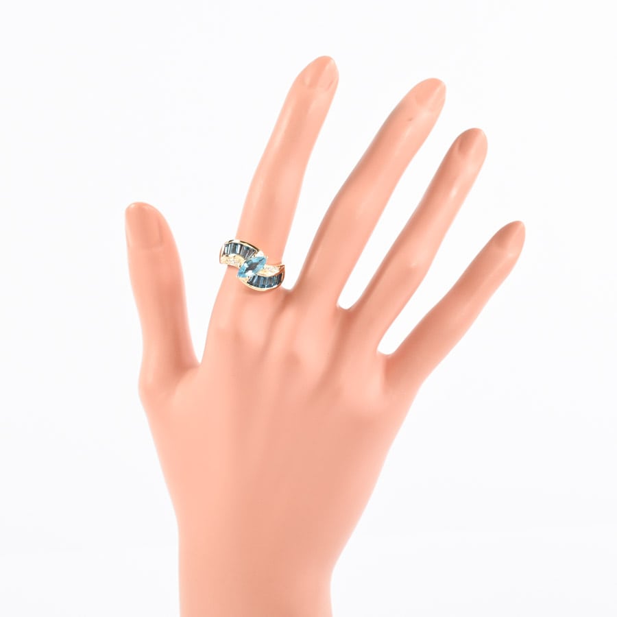 トパーズ　リング トパーズ リング | K18YG | 中古A品| レディース│ノンブランド