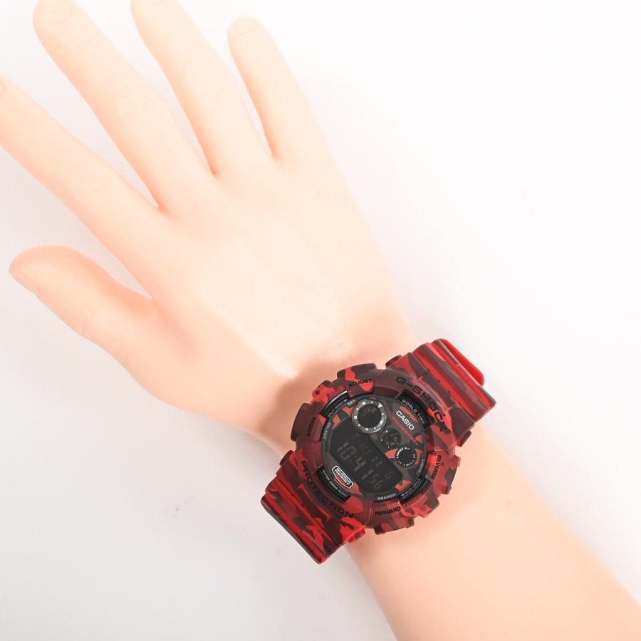 G-SHOCK カモフラージュシリーズ | GD-120CM-4JR | ステンレス | 中古A