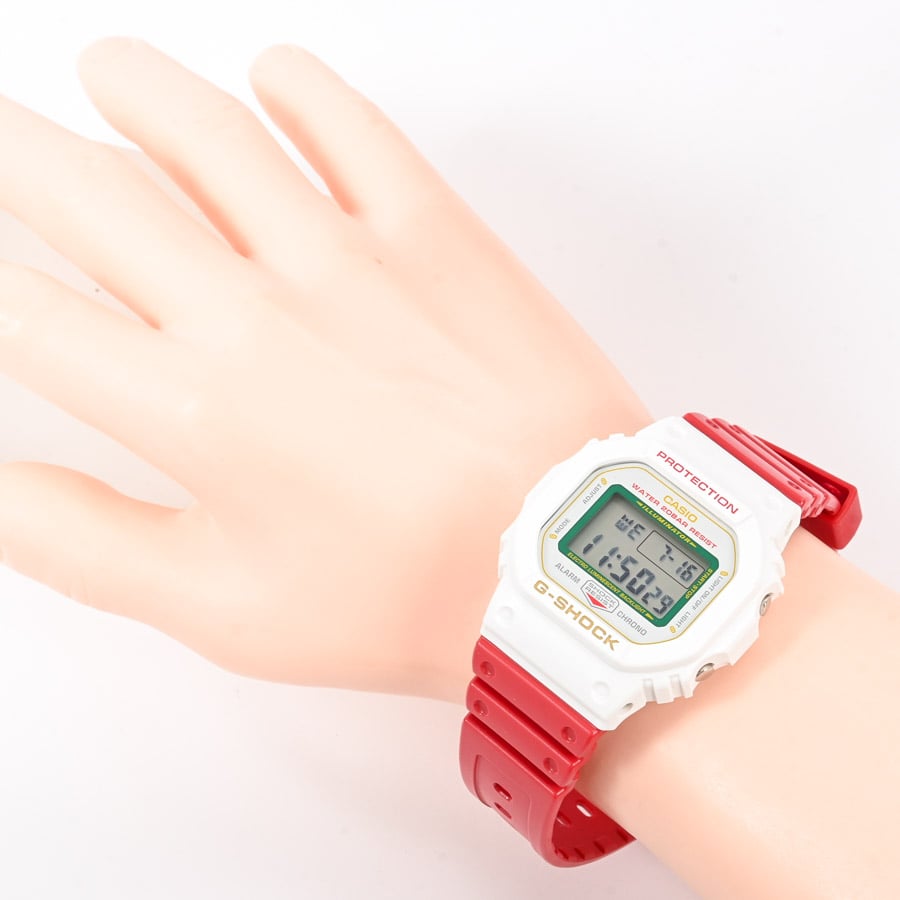 G-SHOCK 招き猫 | DW-5600TMN-7JR | ステンレス | 中古A品| メンズ