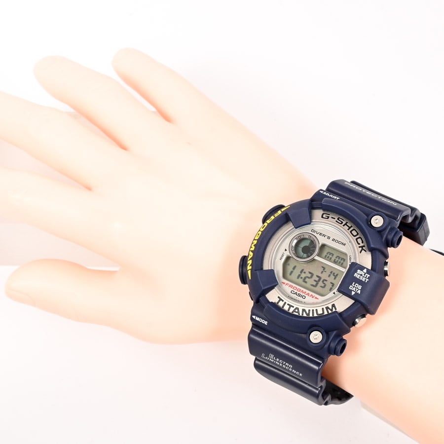 G-SHOCK FROGMANモデル | DW-8200NK-2JR | ステンレス | 中古A品