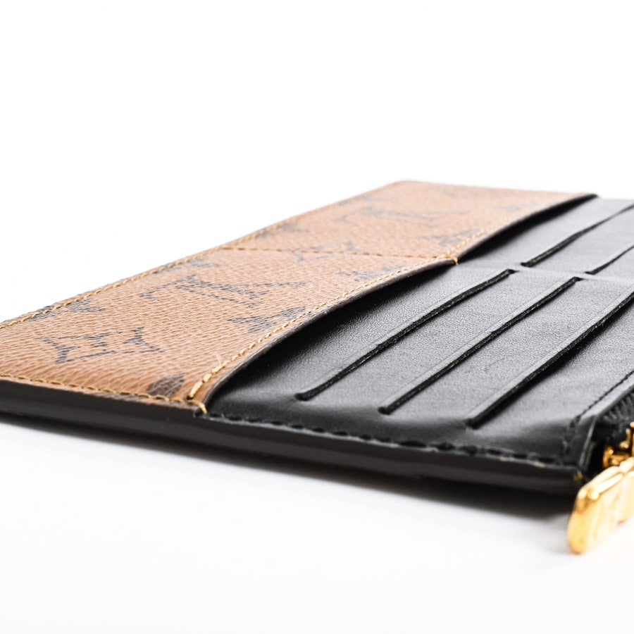 美品　ルイ・ヴィトン　Louis Vuitton 　スリムパースM80390 M80390】 LOUIS VUITTON ルイヴィトン モノグラム・リバース 長