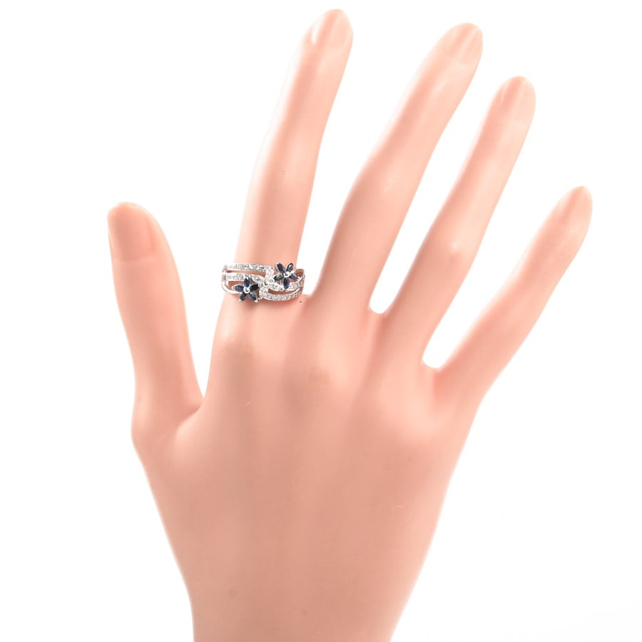accessories mau サファイアリング　15号 サファイア リング(15号): ジュエリー【公式】ブランド品通販