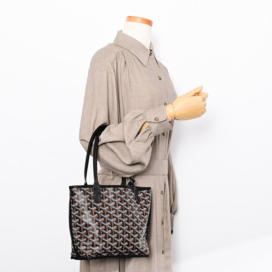 アンジュミニポーチ | トートバッグ | コーティングキャンバス | 中古