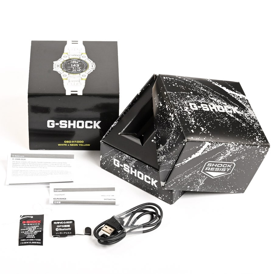 中古 CASIO G-SHOCK GBD-H1000-7A9JR 中古 CASIO G-SHOCK GBD-H1000-7A9JR G-SHOCK G-SQUAD GBD-H1000