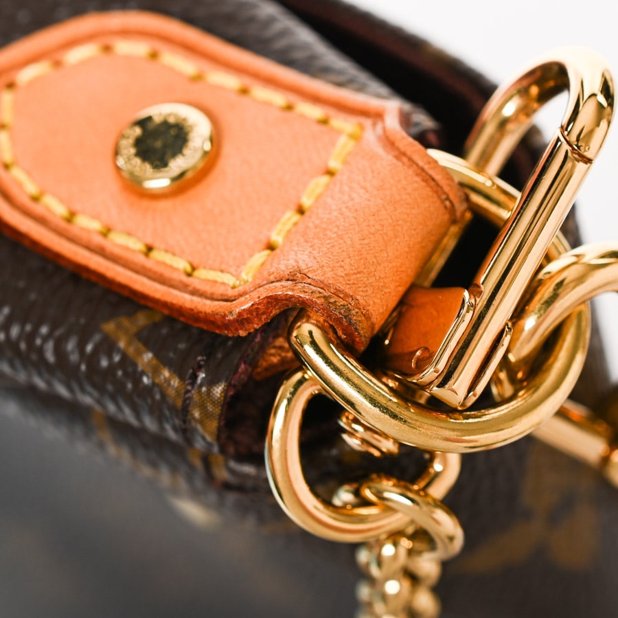 【出会えた一点物】Louis Vuitton チェリーウッドBB COLOR BLOSSOM BB MULTI-PATTERN 18K 金（黄色）天河石钻石手链