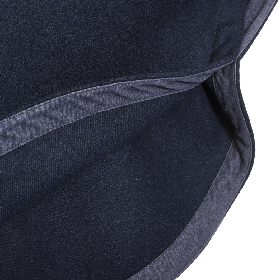 希少【クリスチャンディオール】アンゴラウール 切替コート ポンチョ ネイビー 9 Christian Dior - 美品 Vintage クリスチャンディオール Christian