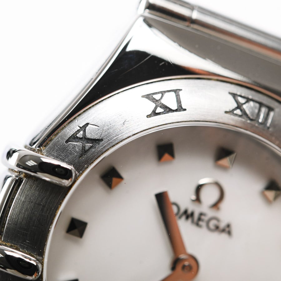 オメガ コンステレーション マイチョイス ミニ ホワイトシェル