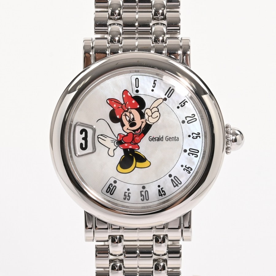 レトロファンタジー36mm ホワイトシェル ケース:約36mm/ブレスサイズ:18.5cm
