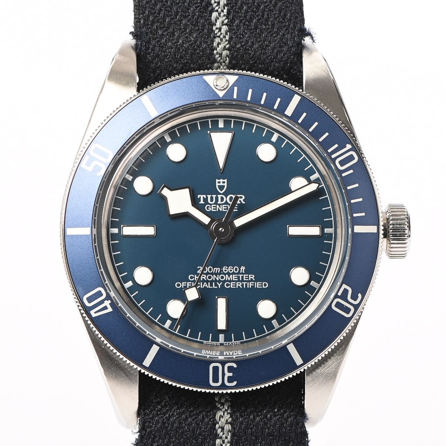 ブラックベイ fifty-eight ブルー ケース:約39mm