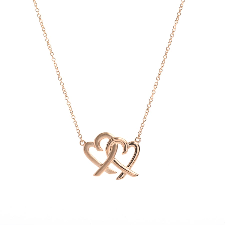 nun ⭐️Tiffany & Co. ティファニー　ダブルラビンググハート Tiffany & Co. - ティファニー ダブルラビングハート リングの