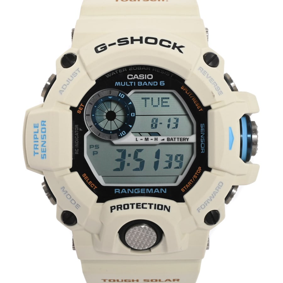 【中古A品】  カシオ G-SHOCK Gショック MASTER OF G-LAND RANGEMAN  GW-9408KJ-7JR プラスチック 銀座