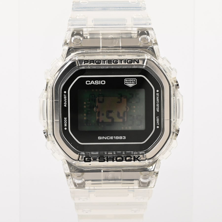 G-SHOCK 40th Anniversary CLEAR REMIX スケルトン ケース:約42.8mm