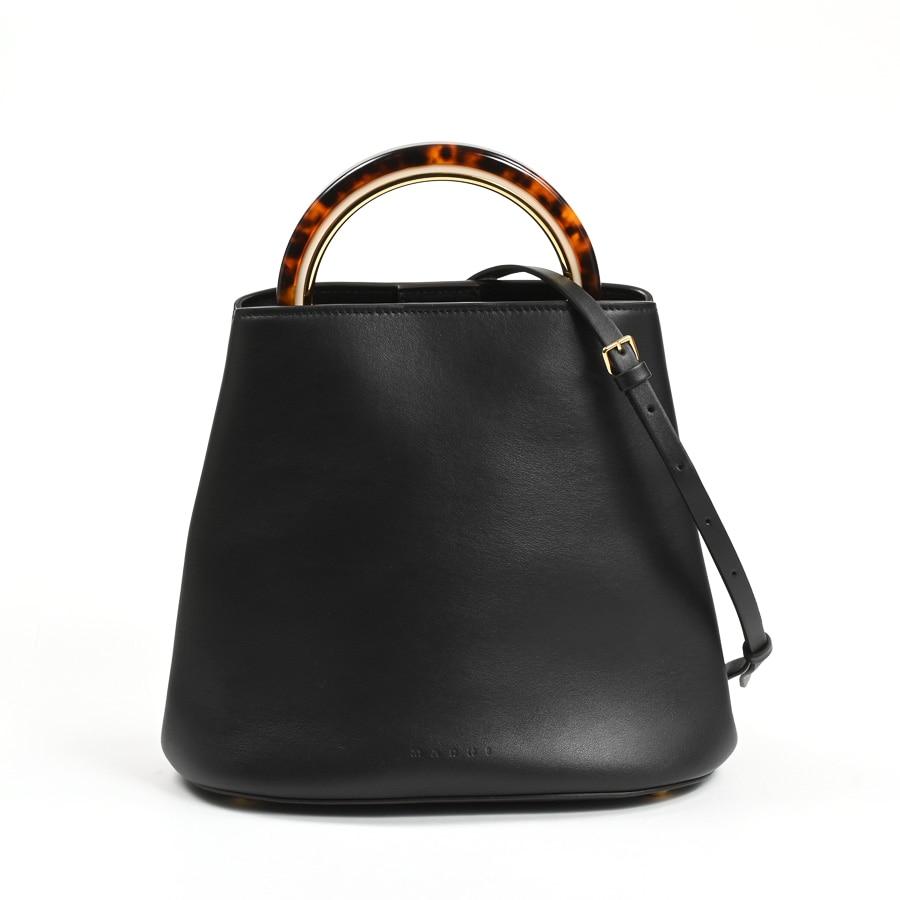 2WAYハンドバック ブラック 約W28xH22xD19.5cm(実寸)